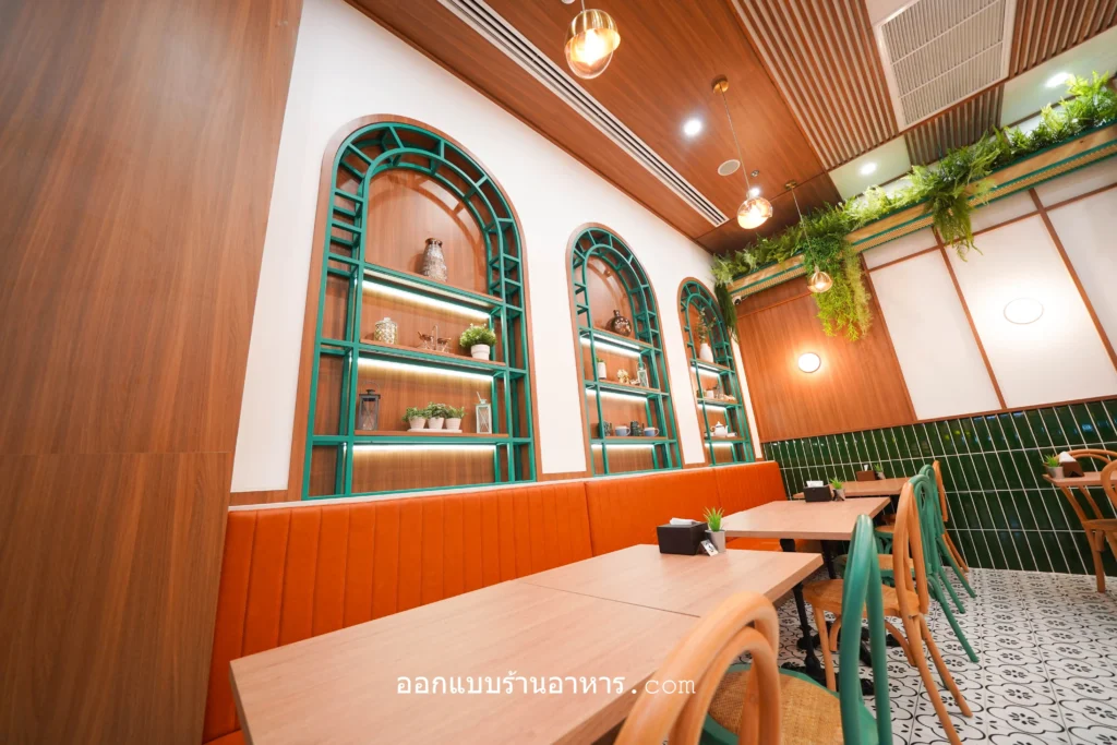 ออกแบบตกแต่งร้านอาหาร