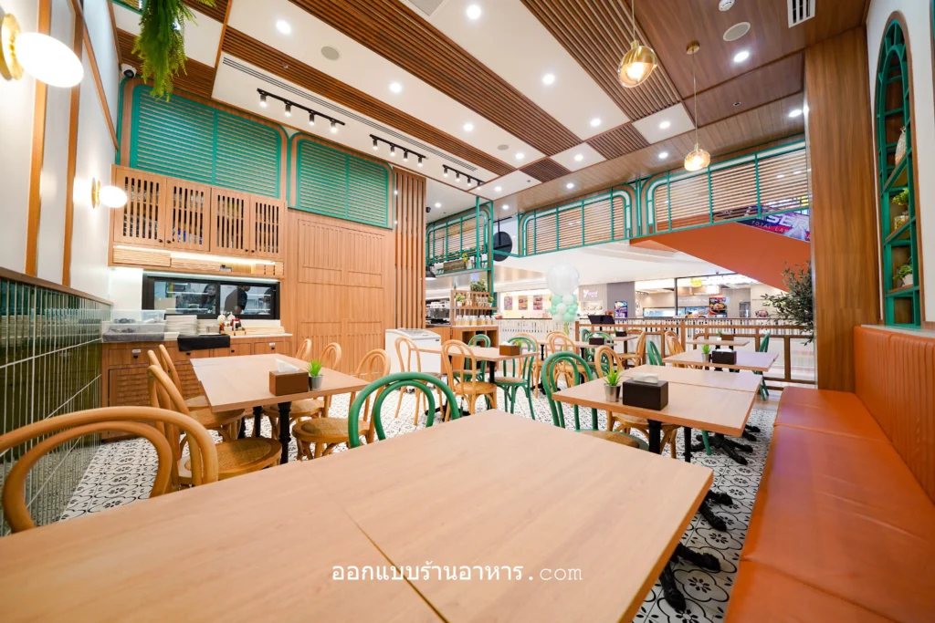 ออกแบบตกแต่งร้านอาหาร