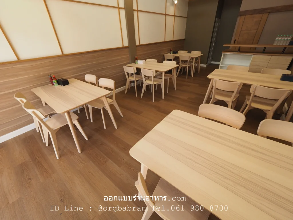 ออกแบบร้านก๋วยเตี๋ยว
