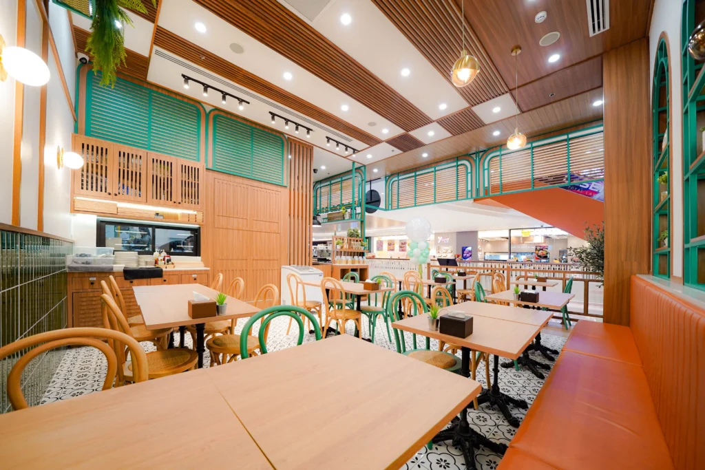 ตกแต่งร้านอาหาร